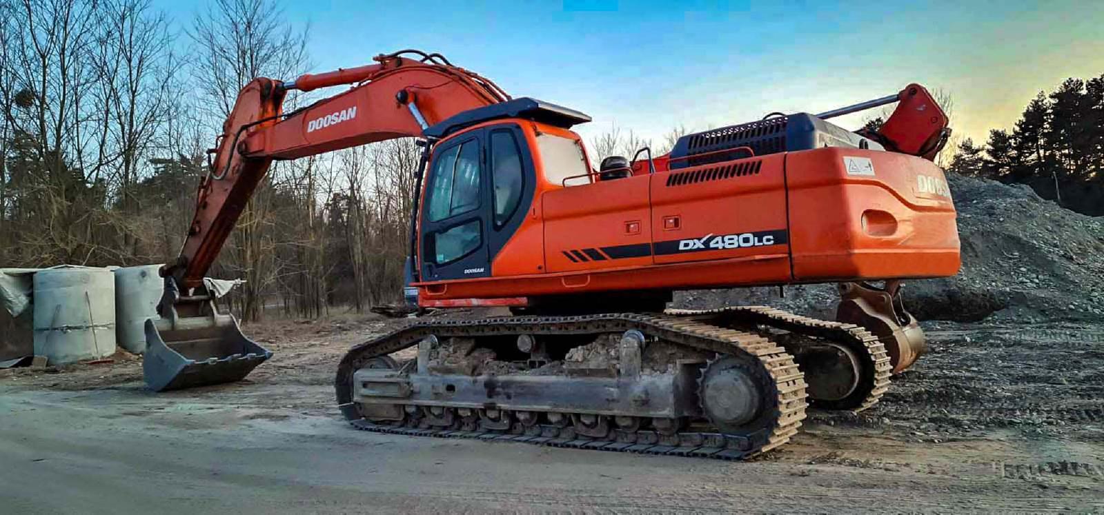 гусеничный экскаватор  DOOSAN DX 480 LC