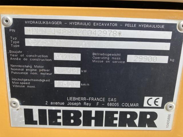гусеничный экскаватор  LIEBHERR R 926 Litronic