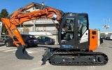 гусеничный экскаватор  HITACHI ZX85US-6