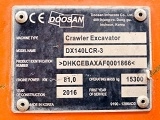 гусеничный экскаватор  DOOSAN DX140LCR-3