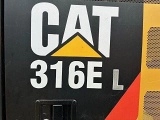 гусеничный экскаватор  CATERPILLAR 316E L