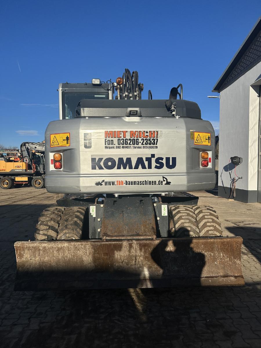 колесный экскаватор KOMATSU PW148-8