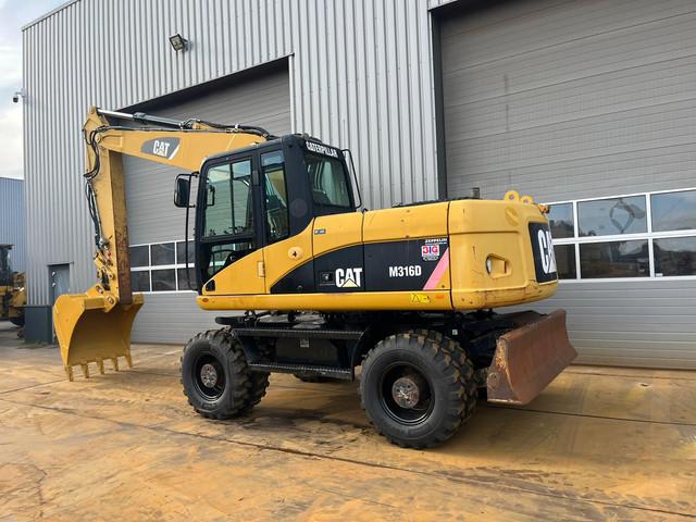 колесный экскаватор CATERPILLAR M316D