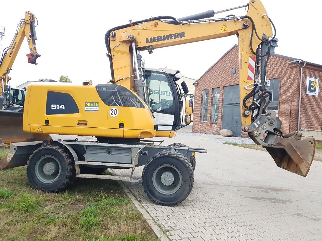 колесный экскаватор LIEBHERR A 914 Litronic