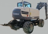 колесный экскаватор TEREX TW 85