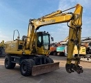 колесный экскаватор KOMATSU PW160-7