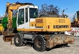 колесный экскаватор LIEBHERR A 900 B Litronic