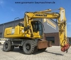 колесный экскаватор KOMATSU PW160-7