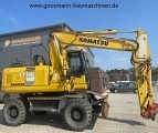 колесный экскаватор KOMATSU PW160-7