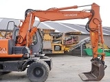 колесный экскаватор HITACHI ZX 130 W