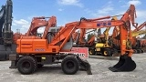 колесный экскаватор HITACHI EX 135 W