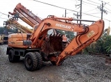 колесный экскаватор DOOSAN DX 140 W