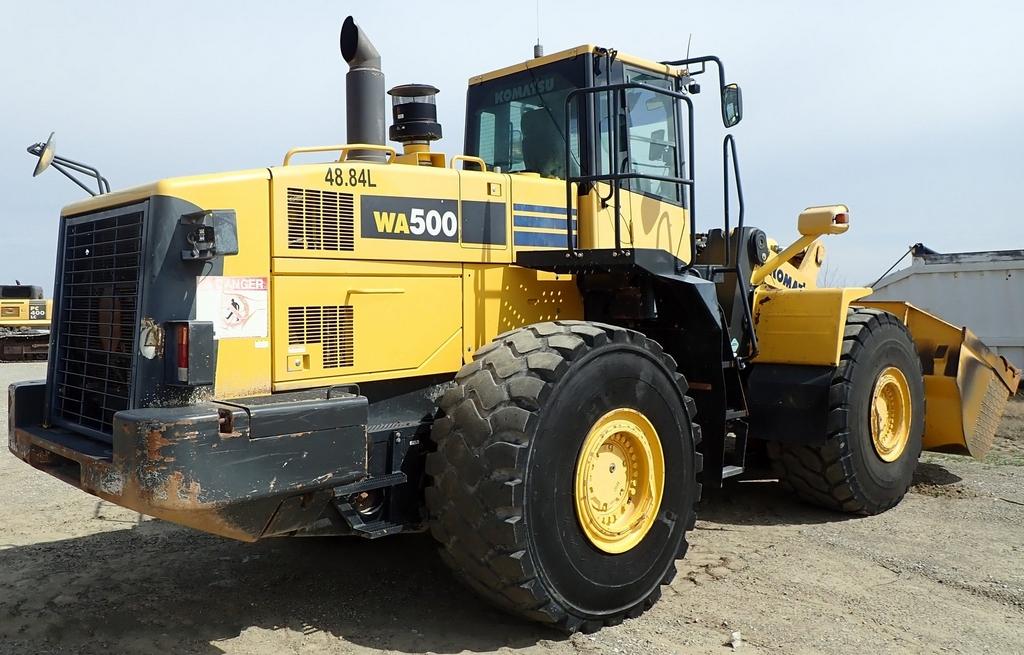 фронтальный погрузчик KOMATSU WA500-6