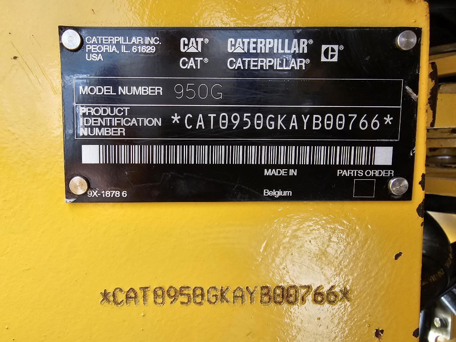 фронтальный погрузчик CATERPILLAR 950 G