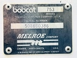 мини погрузчик BOBCAT 753 G