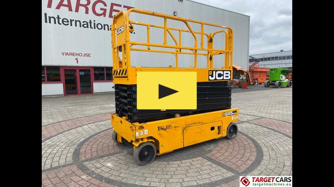 ножничный подъемник JCB s4550e